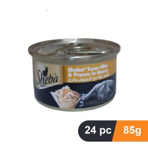 Sheba tuna fillet & prawn in gravy