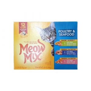 meow mix poultry & seafood