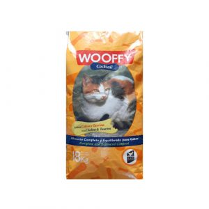 Woofy cocktail cat food