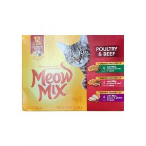 meow mix poultry & beef